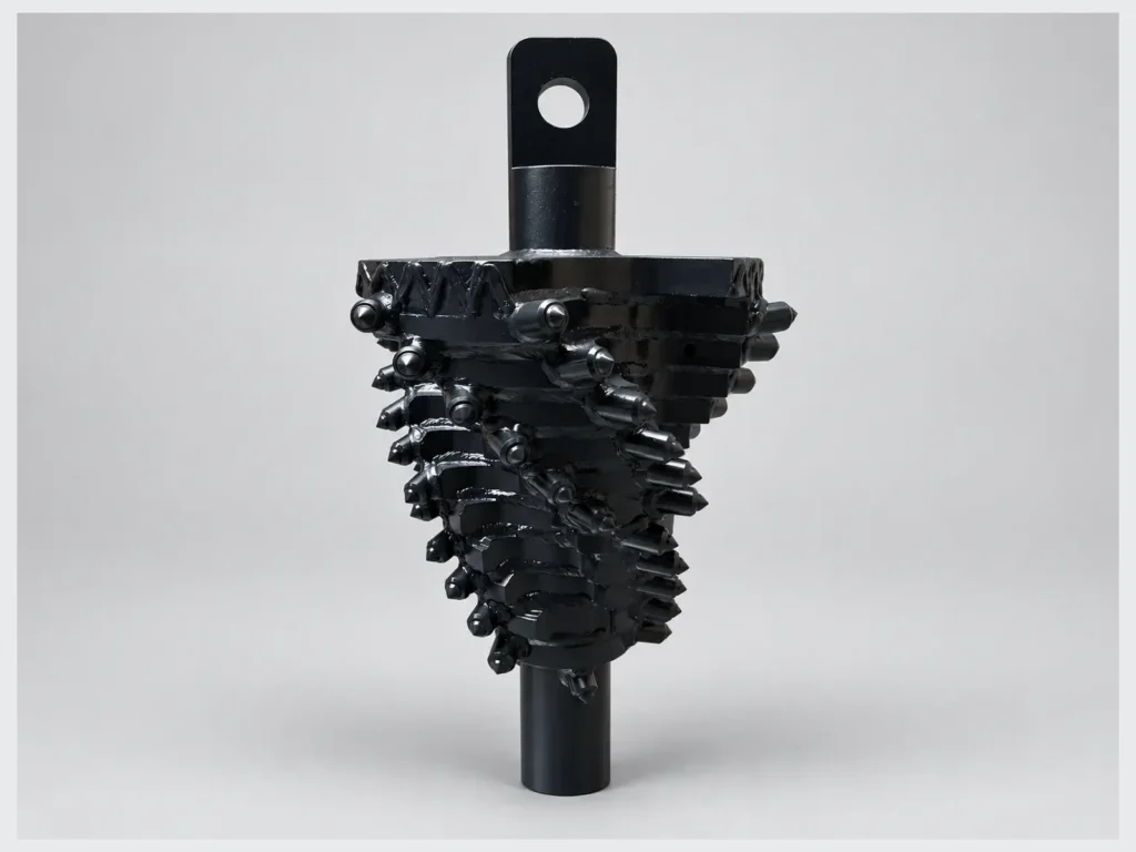 Progressive cutting profile of a DRILLNOVA HDD multi-stage reamer